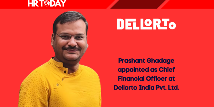 Prashant Ghadage appointed as Chief Financial Officer at Dellorto India Pvt. Ltd.