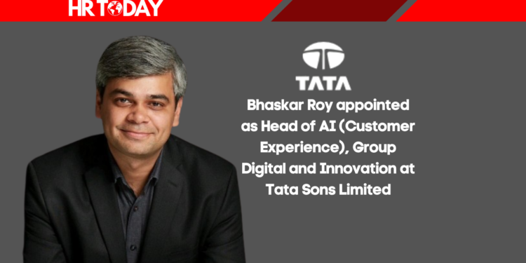 Bhaskar Roy appointed as Head of AI (Customer Experience), Group Digital and Innovation at Tata Sons Limited
