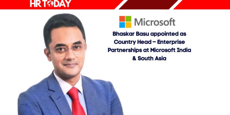 Bhaskar Basu appointed as Country Head – Enterprise Partnerships at Microsoft India & South Asia