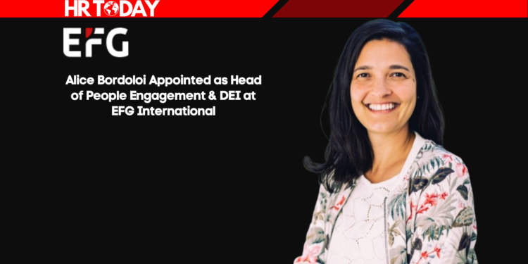 Alice Bordoloi Appointed as Head of People Engagement & DEI at EFG International