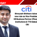 Shreyash Shivhare takes on new role as Vice President – HR Business Partner (Financial Institutions & TTS Sales) at Citi