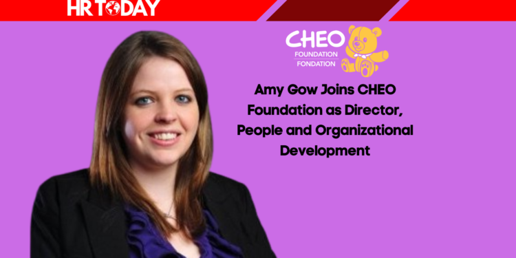 Amy Gow Joins CHEO Foundation as Director, People and Organizational Development