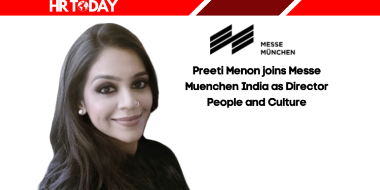 Preeti Menon joins Messe Muenchen India as Director People and Culture