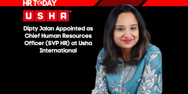 Dipty Jalan Appointed as Chief Human Resources Officer (SVP HR) at Usha International