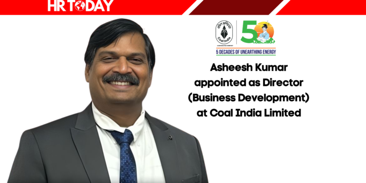 Asheesh Kumar appointed as Director (Business Development) at Coal India Limited