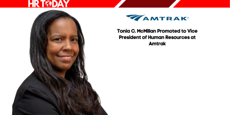 Tonia C. McMillan Promoted to Vice President of Human Resources at Amtrak