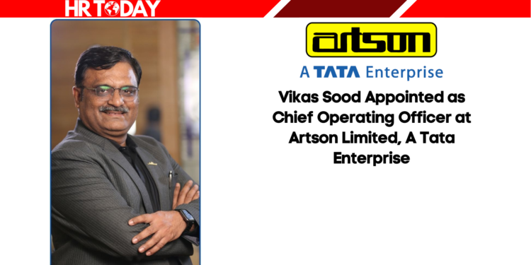Vikas Sood Appointed as Chief Operating Officer at Artson Limited, A Tata Enterprise