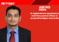 Dr. Rajesh Mohata Appointed as Chief Procurement Officer at ArcelorMittal Nippon Steel India