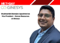 Shubhashish Banerjee Appointed as Vice President – Human Resources at Ginesys