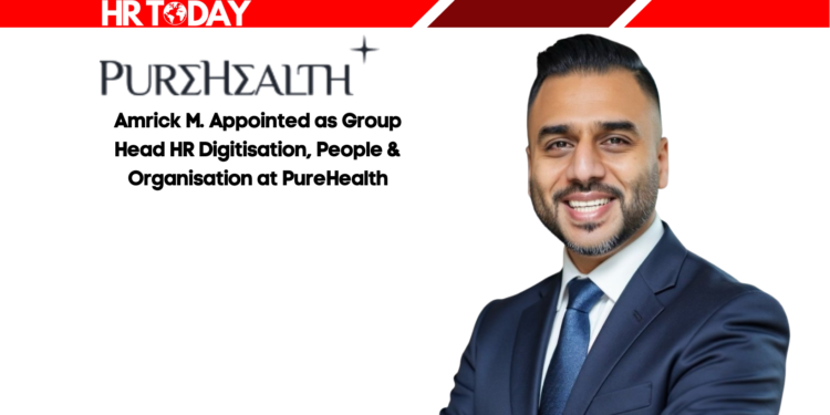 Amrick M. Appointed as Group Head HR Digitisation, People & Organisation at PureHealth