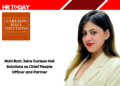 Mahi Rath Joins Carlson Hall Solutions as Chief People Officer and Partner