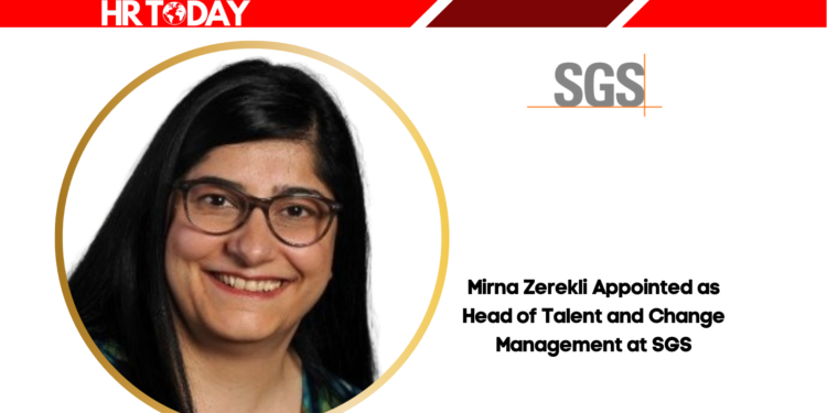 Mirna Zerekli Appointed as Head of Talent and Change Management at SGS