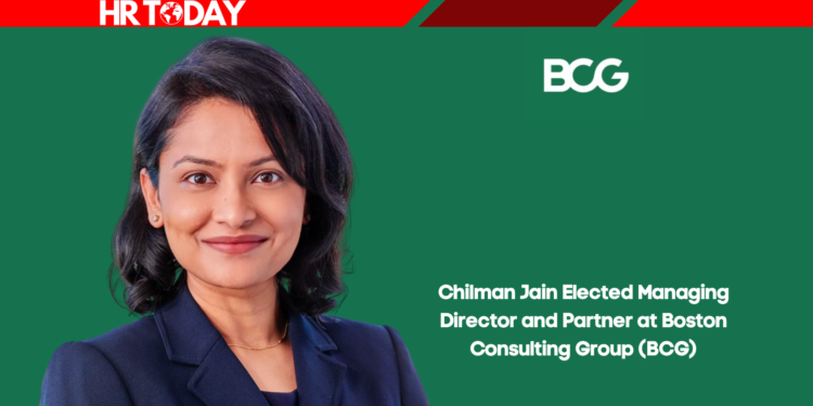 Chilman Jain Elected Managing Director and Partner at Boston Consulting Group (BCG)