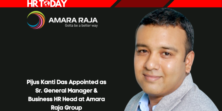 Pijus Kanti Das Appointed as Sr. General Manager & Business HR Head at Amara Raja Group