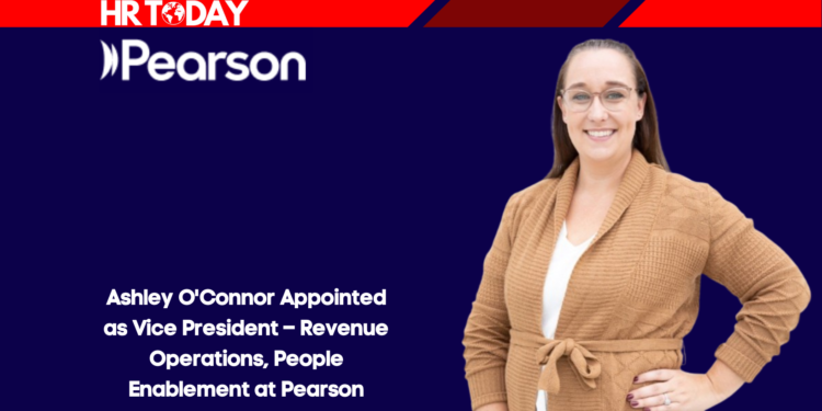Ashley O'Connor Appointed as Vice President – Revenue Operations, People Enablement at Pearson