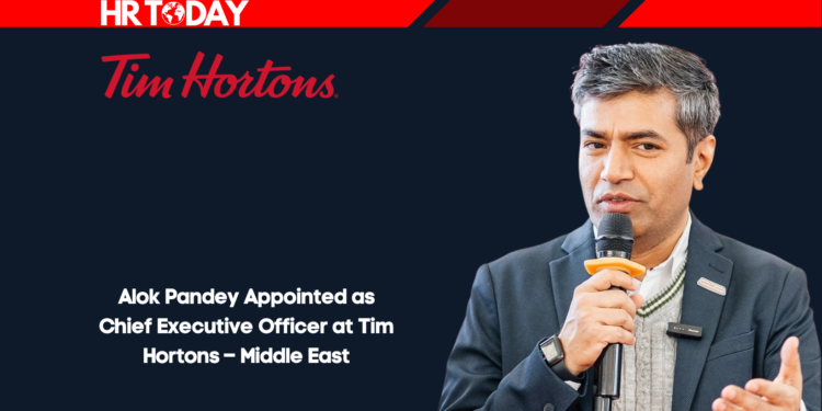 Alok Pandey Appointed as Chief Executive Officer at Tim Hortons – Middle East