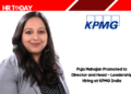 Puja Mahajan Promoted to Director and Head – Leadership Hiring at KPMG India