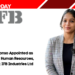 Joy Afonso Appointed as Head – Human Resources, Goa at IFB Industries Ltd