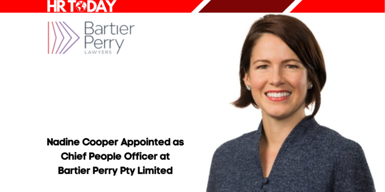 Nadine Cooper Appointed as Chief People Officer at Bartier Perry Pty Limited