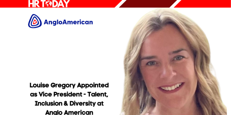 Louise Gregory Appointed as Vice President - Talent, Inclusion & Diversity at Anglo American