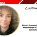 Karian L. Promoted to Global Head of People & Talent at Automata