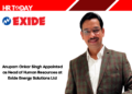 Anupam Onkar Singh Appointed as Head of Human Resources at Exide Energy Solutions Ltd