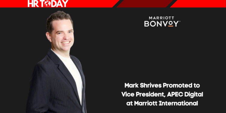 Mark Shrives Promoted to Vice President, APEC Digital at Marriott International