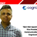 Vipin Nair Appointed as Vice President Communications at Cognizant