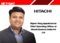 Rajeev Garg Appointed as Chief Operating Officer at Hitachi Systems India Pvt Ltd