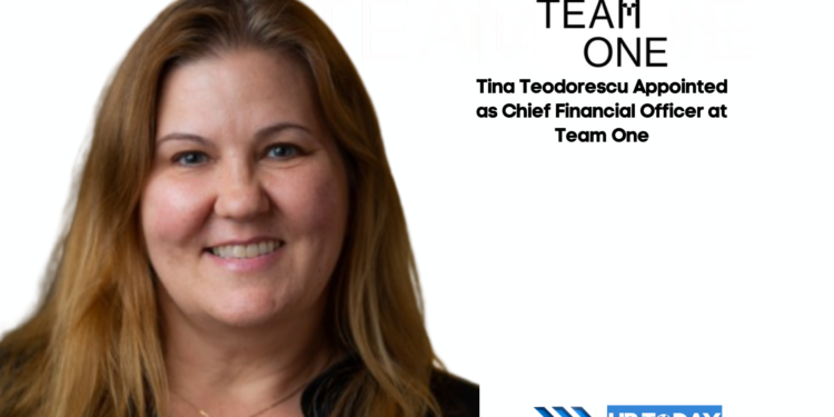 Tina Teodorescu Appointed as Chief Financial Officer at Team One