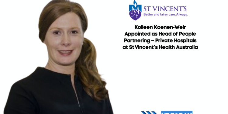 Kolleen Koenen‑Weir Appointed as Head of People Partnering – Private Hospitals at St Vincent’s Health Australia