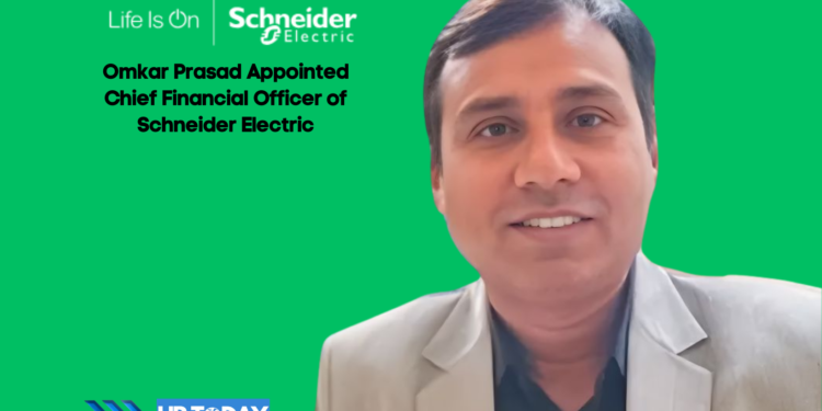 Omkar Prasad Appointed Chief Financial Officer of Schneider Electric