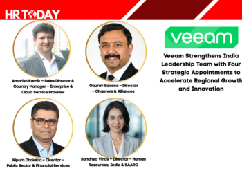 Veeam Strengthens India Leadership Team with Four Strategic Appointments to Accelerate Regional Growth and Innovation