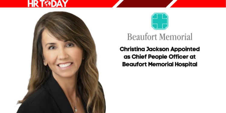 Christina Jackson Appointed as Chief People Officer at Beaufort Memorial Hospital