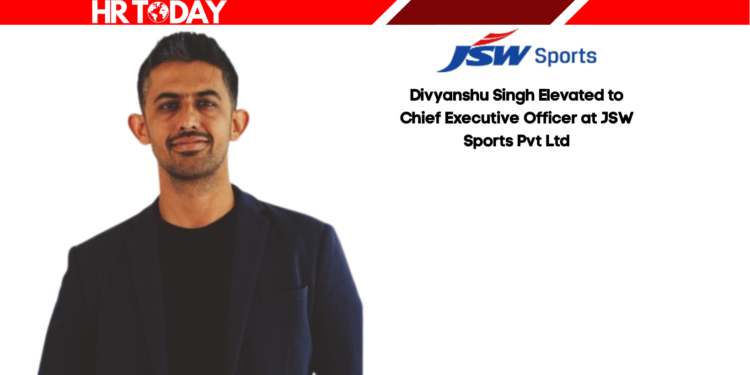 Divyanshu Singh Elevated to Chief Executive Officer at JSW Sports Pvt Ltd
