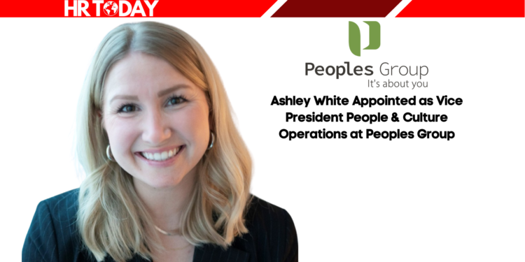 Ashley White Appointed as Vice President People & Culture Operations at Peoples Group