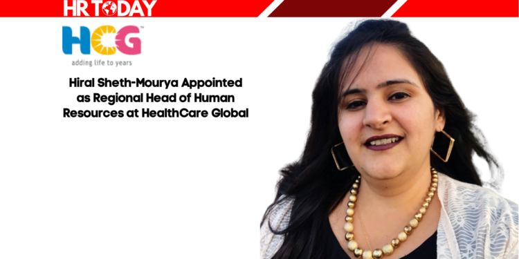 Hiral Sheth-Mourya Appointed as Regional Head of Human Resources at HealthCare Global
