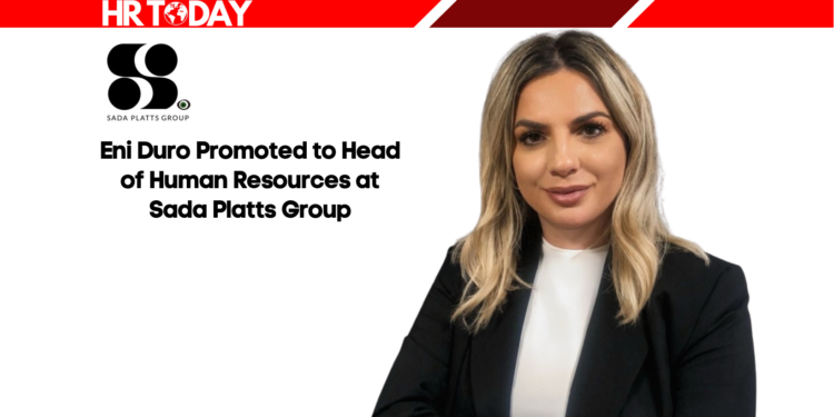 Eni Duro Promoted to Head of Human Resources at Sada Platts Group