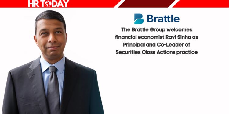 The Brattle Group welcomes financial economist Ravi Sinha as Principal and Co-Leader of Securities Class Actions practice