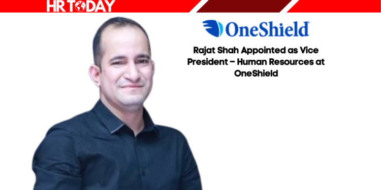 Rajat Shah Appointed as Vice President – Human Resources at OneShield