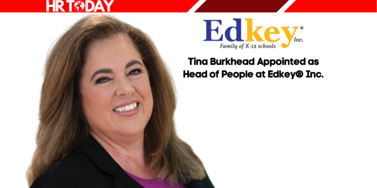 Tina Burkhead Appointed as Head of People at Edkey® Inc.
