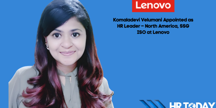 Komaladevi Velumani Appointed as HR Leader – North America, SSG ISO at Lenovo
