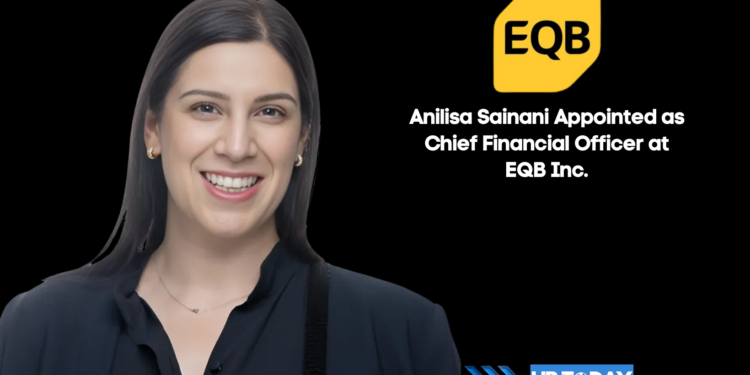 Anilisa Sainani Appointed as Chief Financial Officer at EQB Inc.