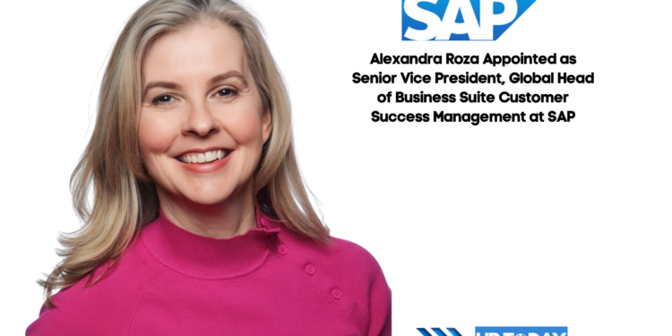 Alexandra Roza Appointed as Senior Vice President, Global Head of Business Suite Customer Success Management at SAP