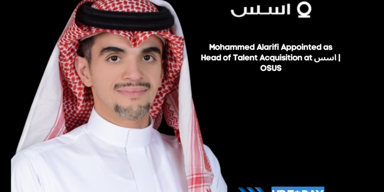 Mohammed Alarifi Appointed as Head of Talent Acquisition at اسس | OSUS