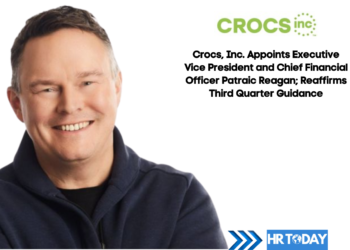 Crocs, Inc. Appoints Executive Vice President and Chief Financial Officer Patraic Reagan; Reaffirms Third Quarter Guidance