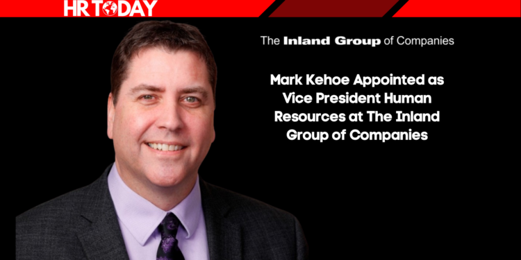 Mark Kehoe Appointed as Vice President Human Resources at The Inland Group of Companies