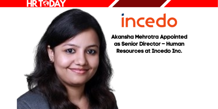 Akansha Mehrotra Appointed as Senior Director – Human Resources at Incedo Inc.