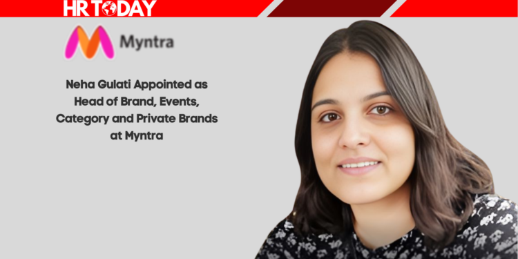 Neha Gulati Appointed as Head of Brand, Events, Category and Private Brands at Myntra