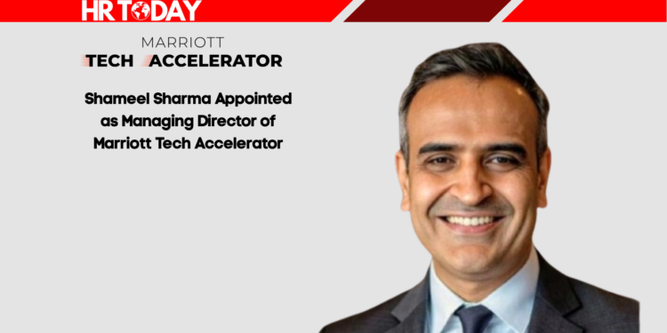 Shameel Sharma Appointed as Managing Director of Marriott Tech Accelerator